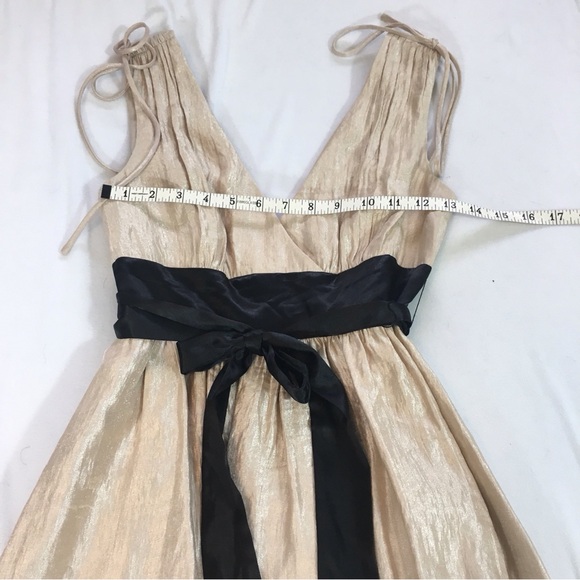 Max and Cleo Blush Shimmer Cocktail Dress - Picture 7 of 16